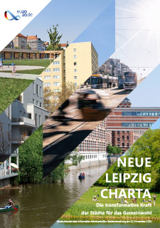 Deckblatt der Publikation "Neue Leipzig Charta"